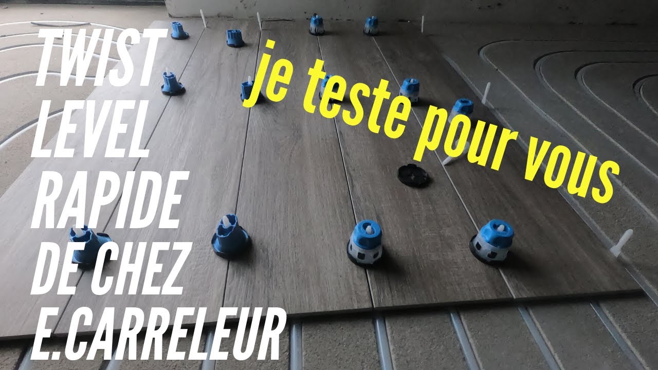 Croisillons auto-nivelant Twist level rapide TEST et AVIS