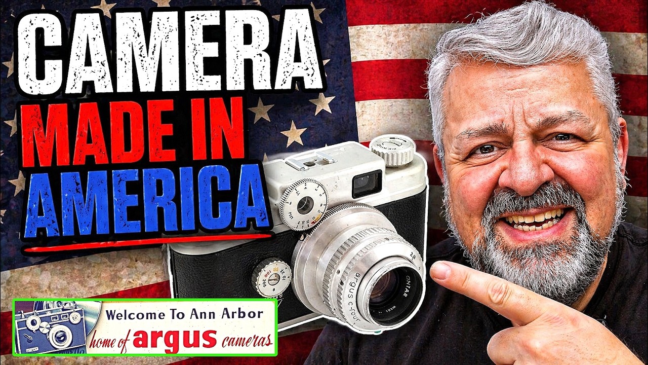 Photo class #31 American Made Camera Argus C4 Rangefinder 35mm Shout-Out to SHOOT FILM LIKE a BOSS