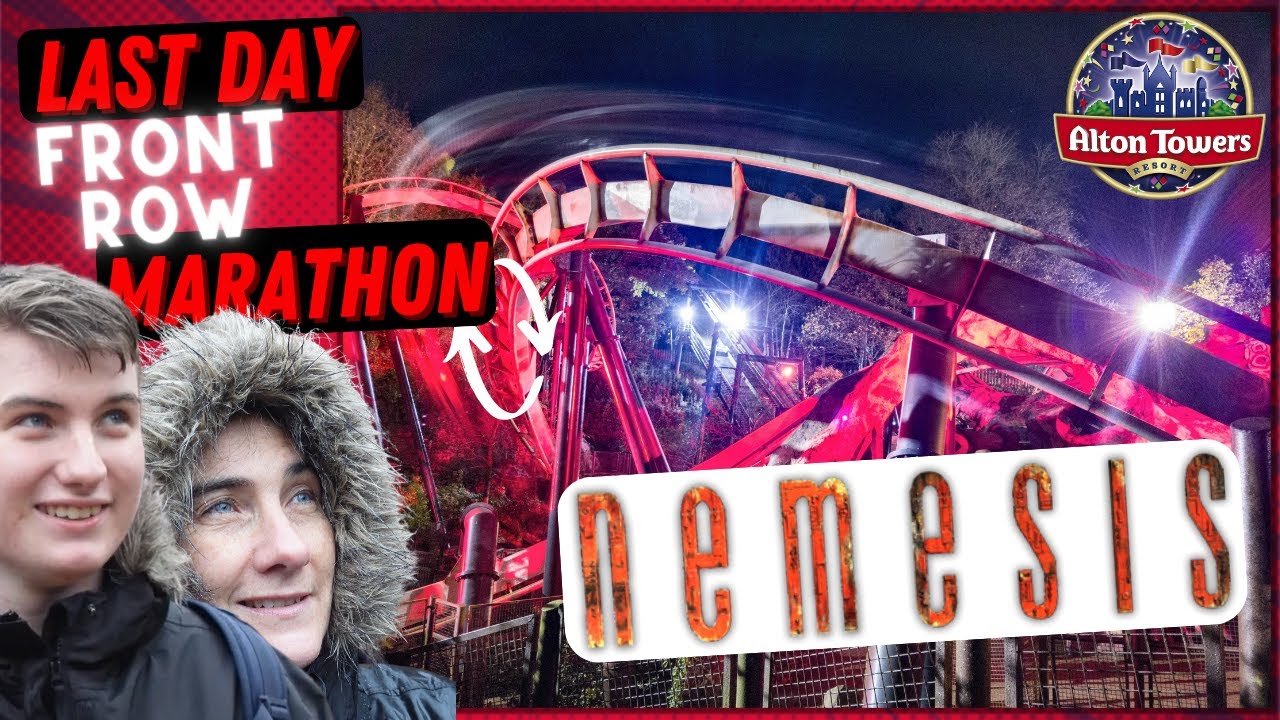 FRONT ROW Marathon: Final Day for NEMESIS - Platinum Fastrack at Alton Towers!