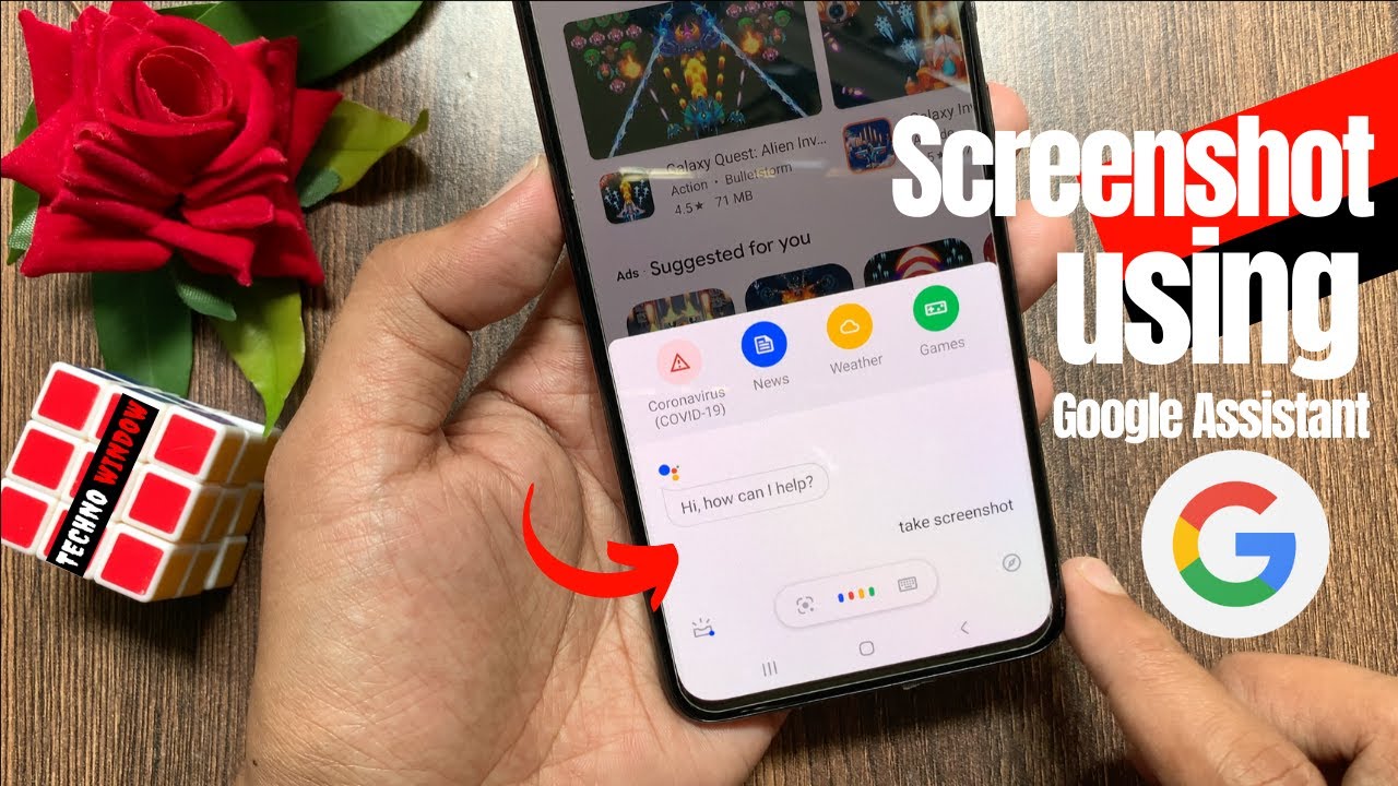How to take a Screenshot using Google Assistant