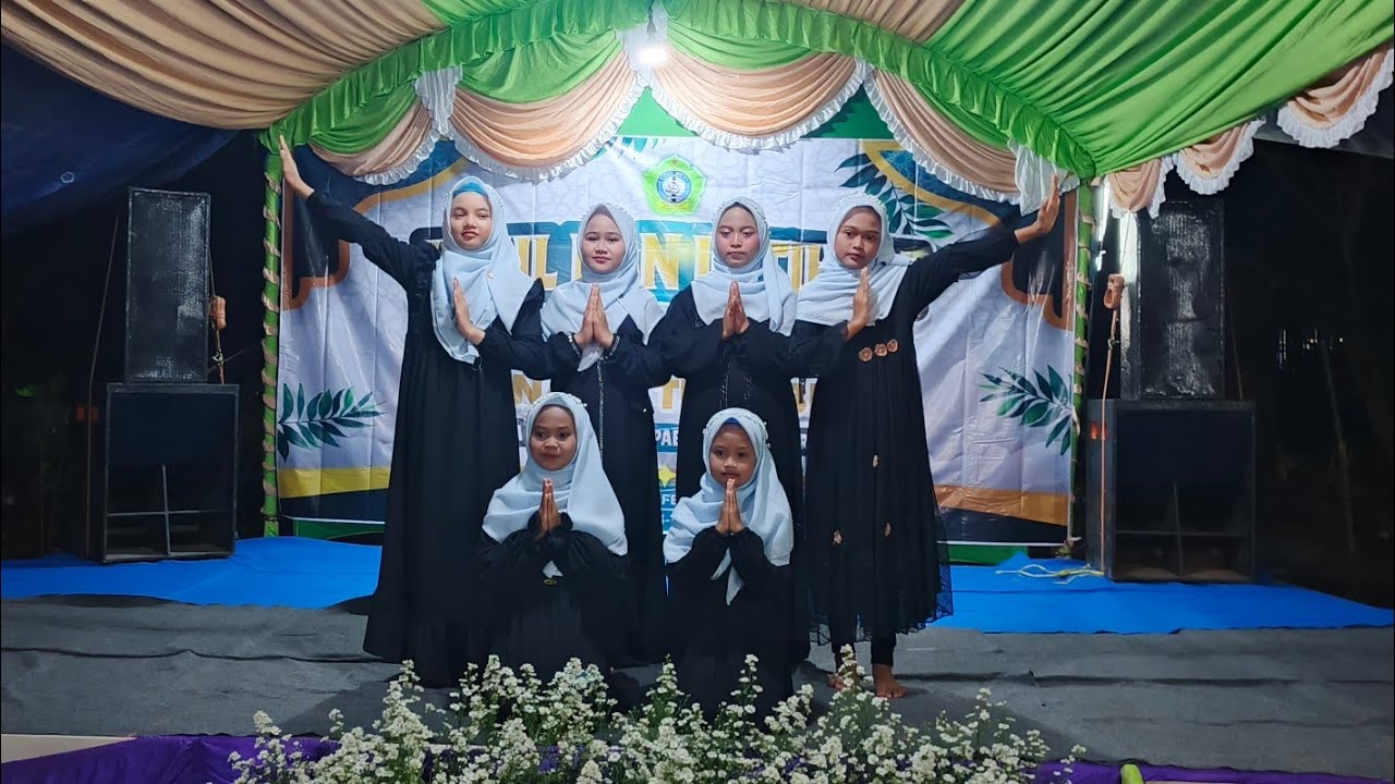 TARI QALBI FIL MADINAH DARI KELAS 5B IBTIDAIYAH PONPES & MADRASAH I'ANATUT THOLIBIEN