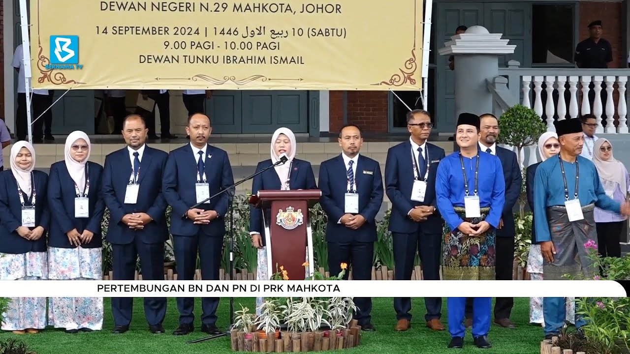 Pertembungan BN dan PN di PRK Mahkota