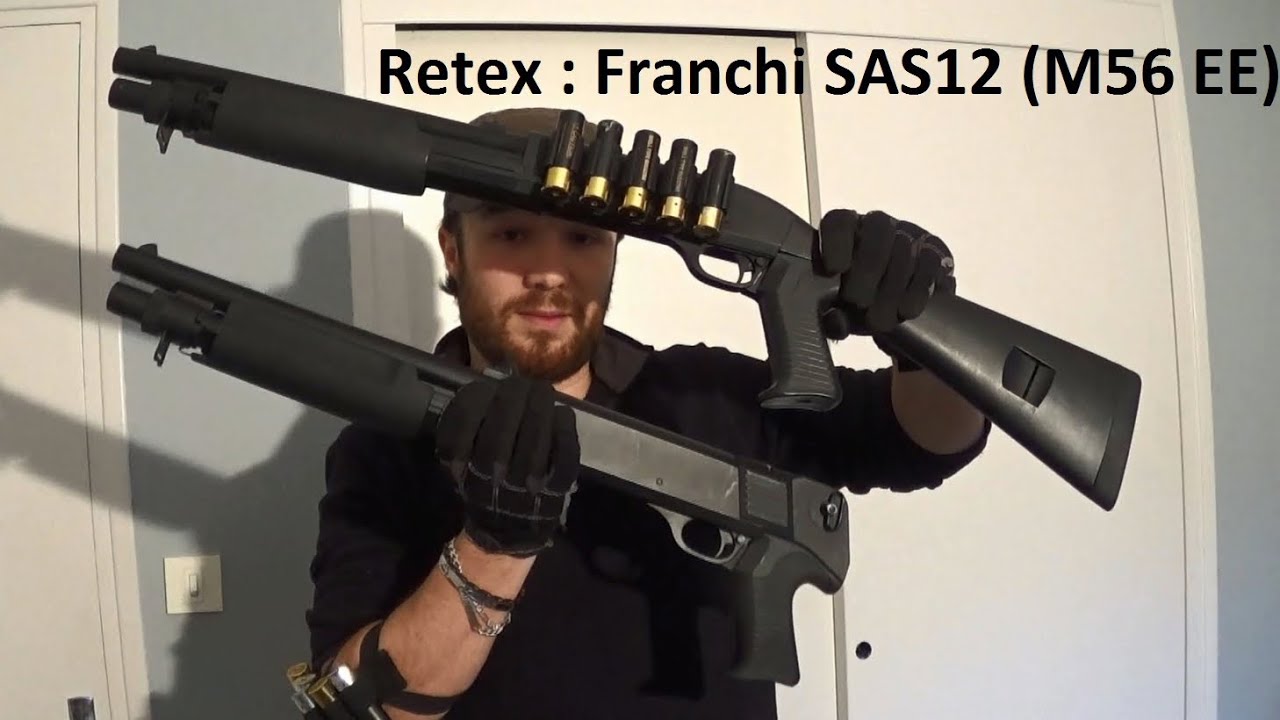 Retex : Franchi SAS12 (M56 EE). Airsoft. (n°164)