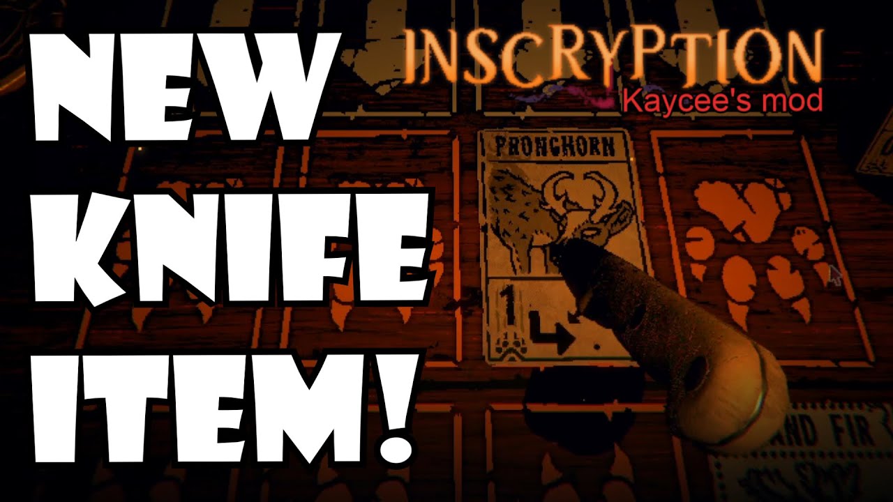 New Patch! New Skinner's Knife Item! | Inscryption Kaycee's mod