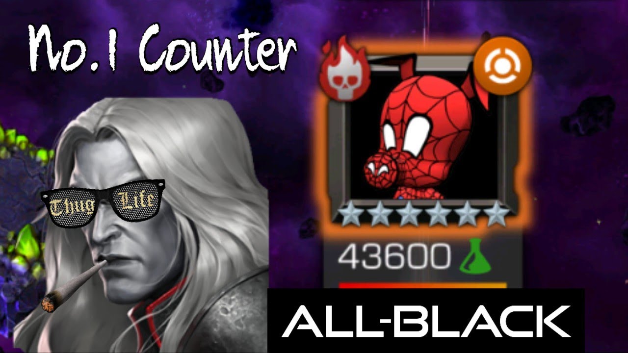 Spider-Ham No.1 Counter | ALL-BLACK | Necrosword | Legendary Difficulty |