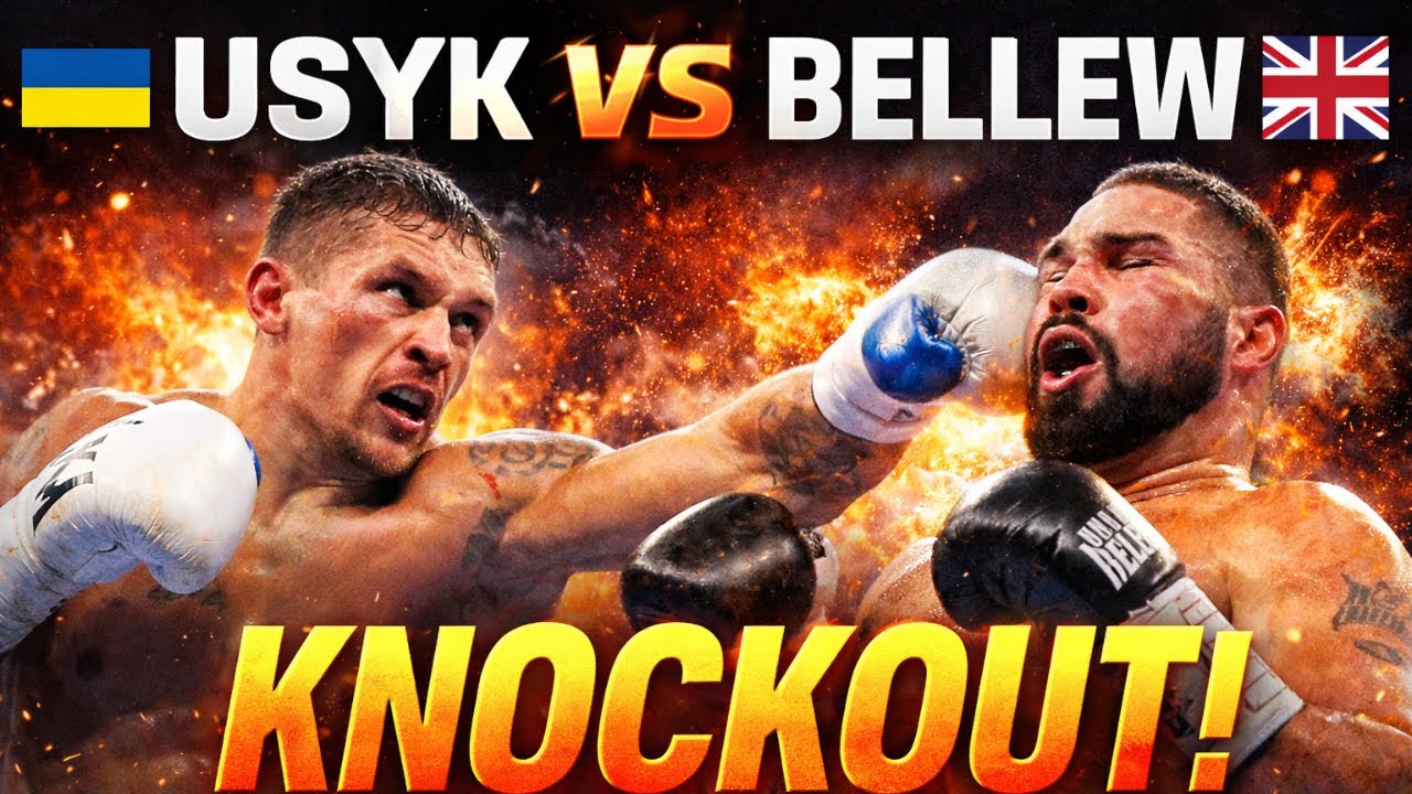 Oleksandr Usyk vs Tony Bellew | Brutal Knockout Finish | Undisputed  Championship Highlights