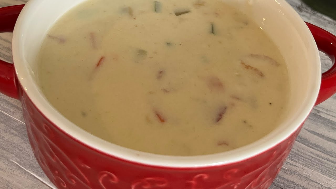 SOPA DE ALMEJAS (clam chowder) RECETA SÚPER FÁCIL 🤤