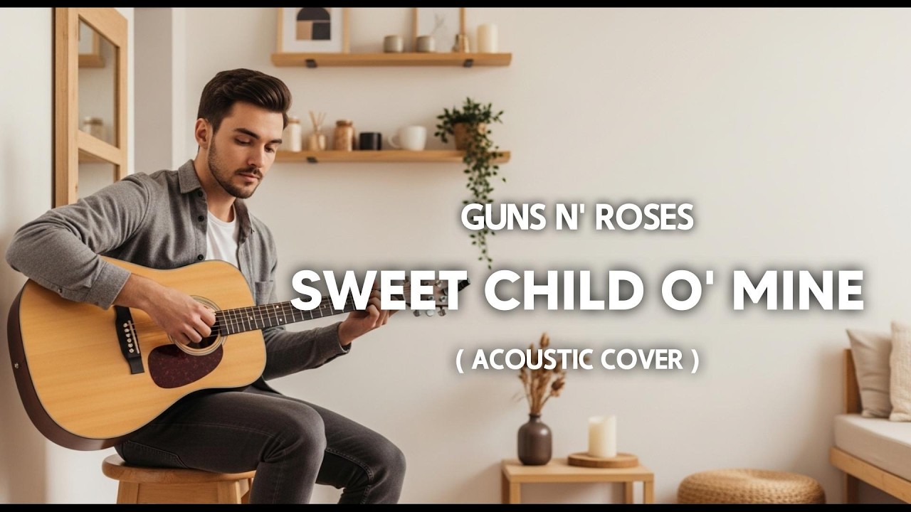 SWEET CHILD O' MINE - Guns N' Roses ( Acoustic Cover )