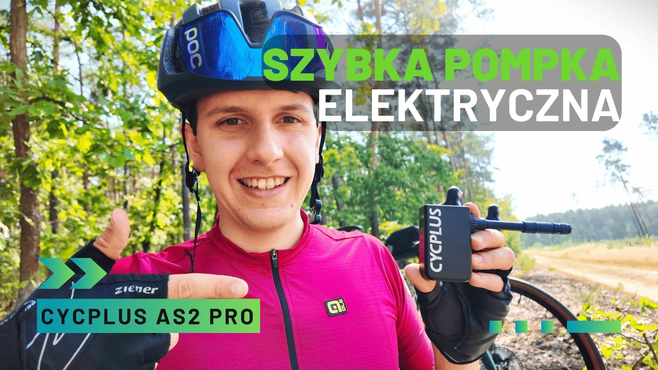 SZYBKA POMPKA rowerowa - CYCPLUS AS2 PRO