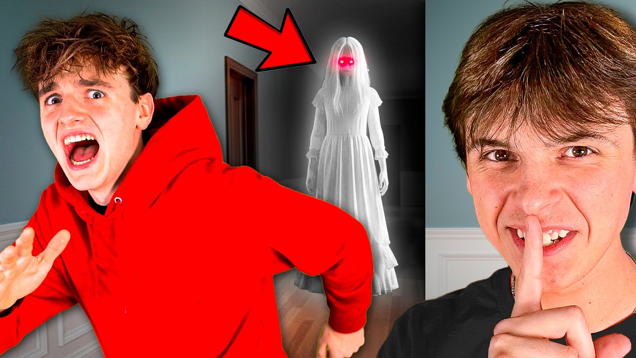 HAUNTED HOUSE Prank On My Best Friend...