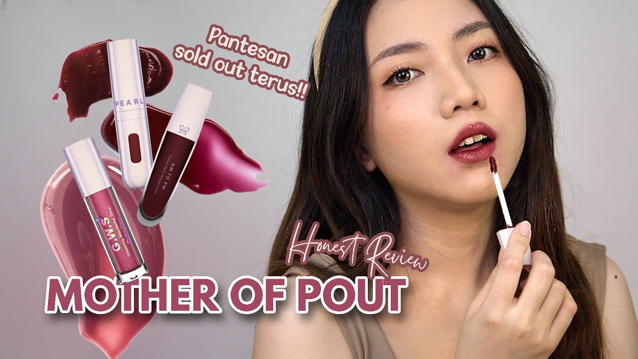 Try & Review MOP by Tasya Farasya Newest Lippies Mother of Pout! Honest Review Product Viral!