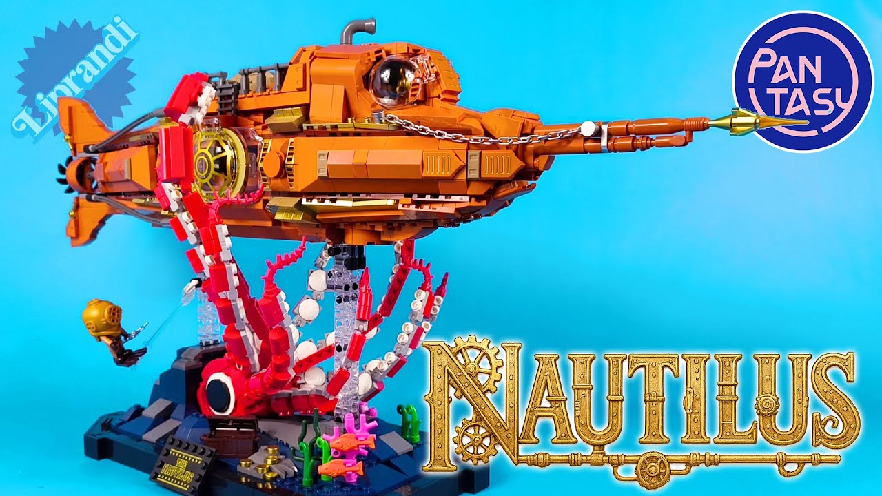 Pantasy serie Steampunk 85029 Il Nautilus del Capitano Nemo - Toy Scout 2025