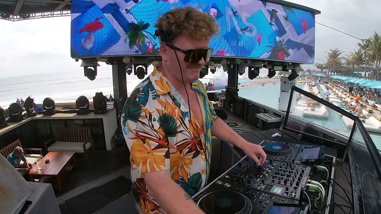 DJ Atlas Beach Fest Bali 🪩 Funky House DJ Atlas Beach Club Music 🏖️