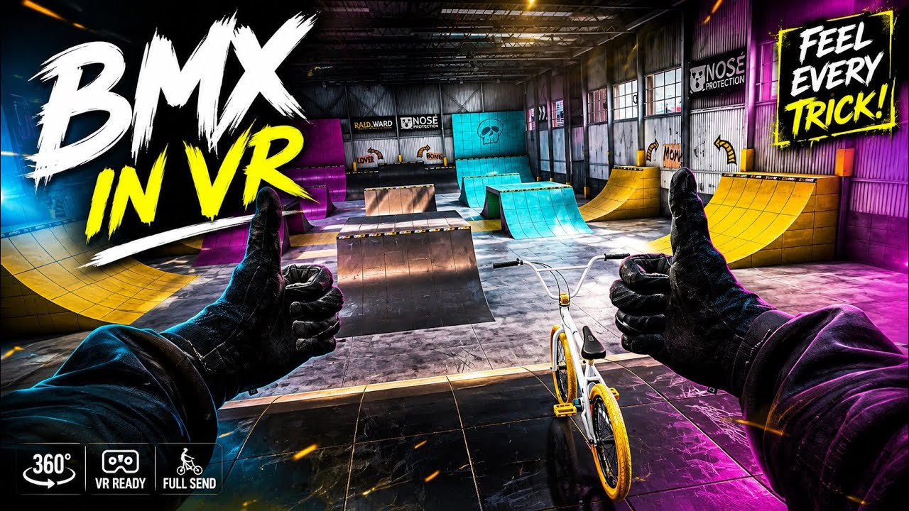 Эта VR-игра про BMX ощущается как настоящая!
