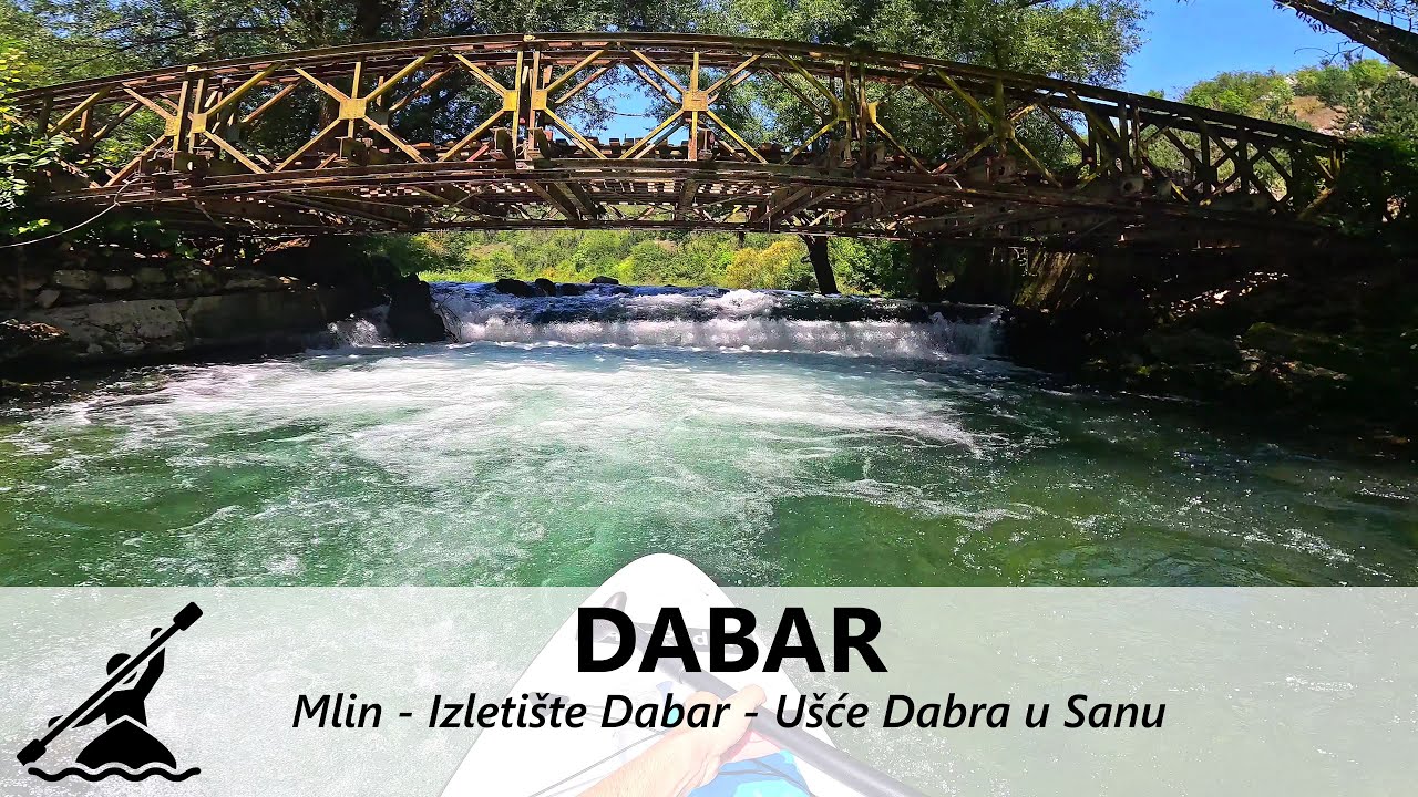 SUP board: Rijeka Dabar (Sanski Most)