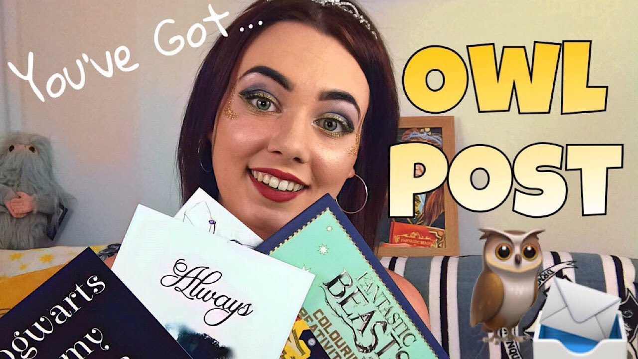 Opening my HARRY POTTER Owl Post