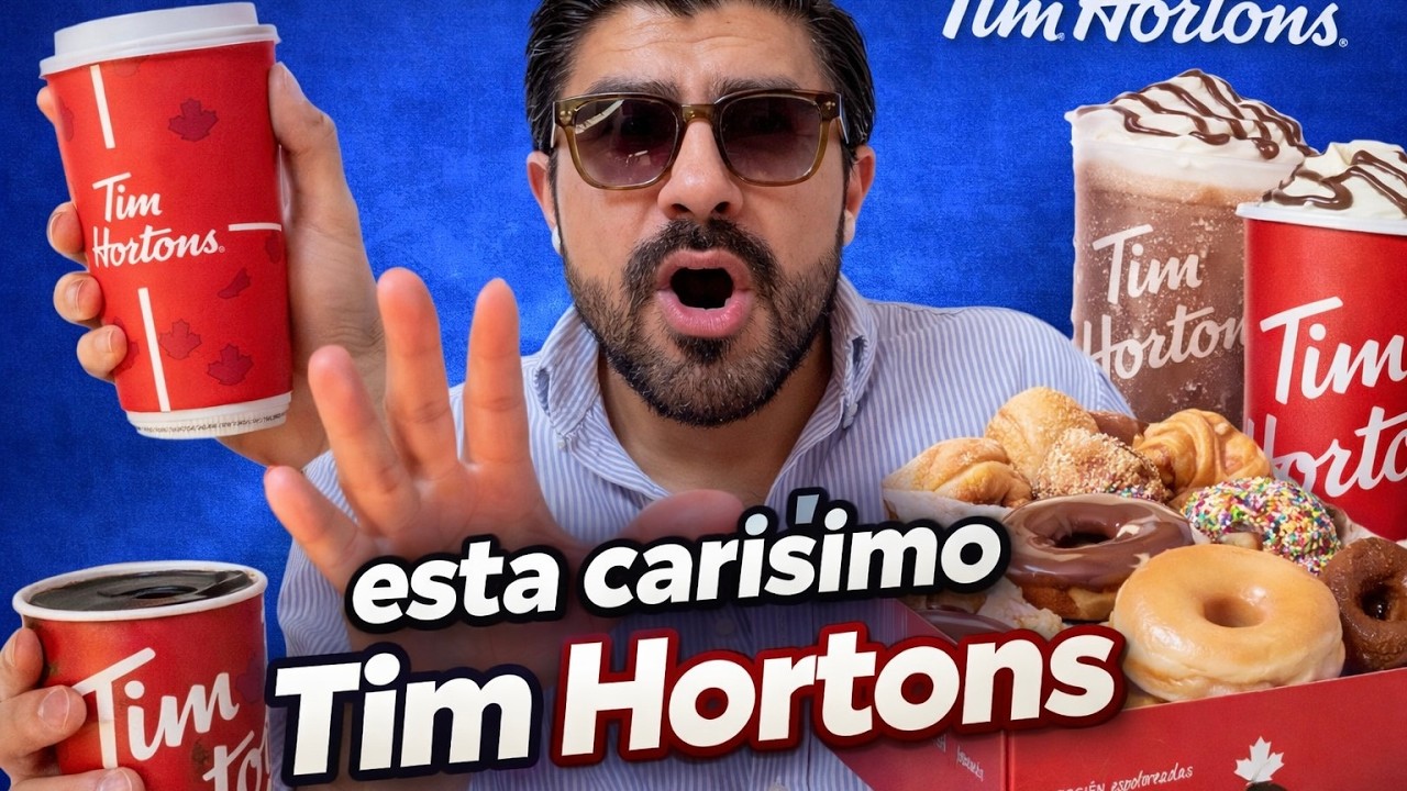 Lo mas barato vs lo mas caro en Tim Hortons