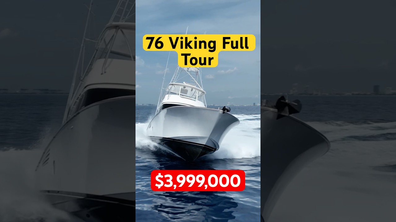 76 Viking Sportfishing Boat For Sale - #boat  #yacht #boating