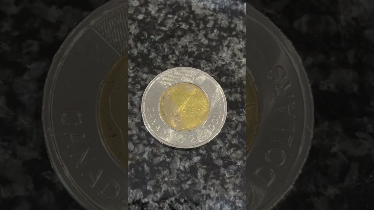 ERROR CANADIAN TOONIE 2022 COIN 2$