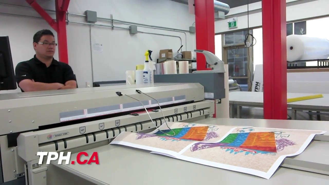 High Speed Large Format Printer at TPH