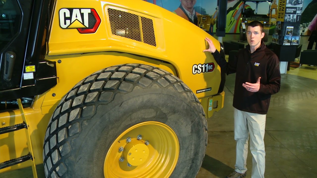 Cat® GC Vibratory Soil Compactor Walkaround Introduction