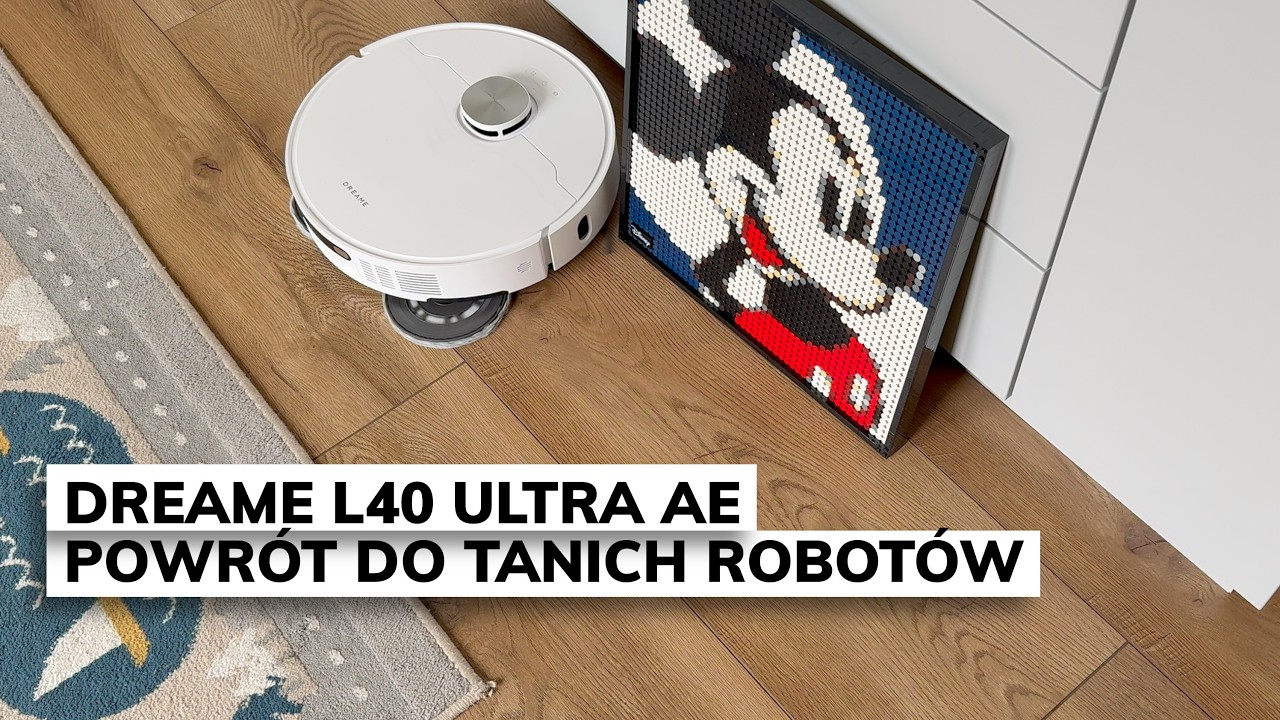 Robot sprzątający, który ma wszystko a kosztuje 1/3 flagowca - Dreame L40 Ultra AE