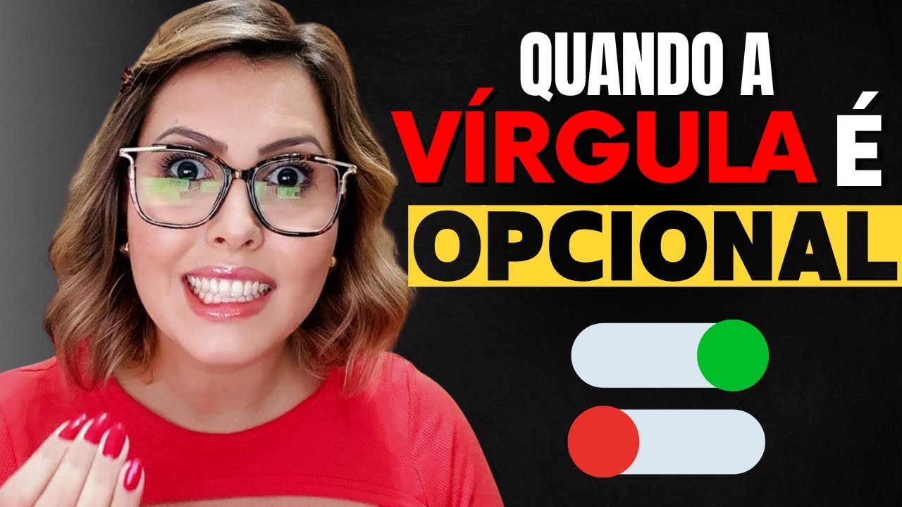 Quando o uso da VÍRGULA é FACULTATIVO? Conheça os casos em que o uso da vírgula é OPCIONAL