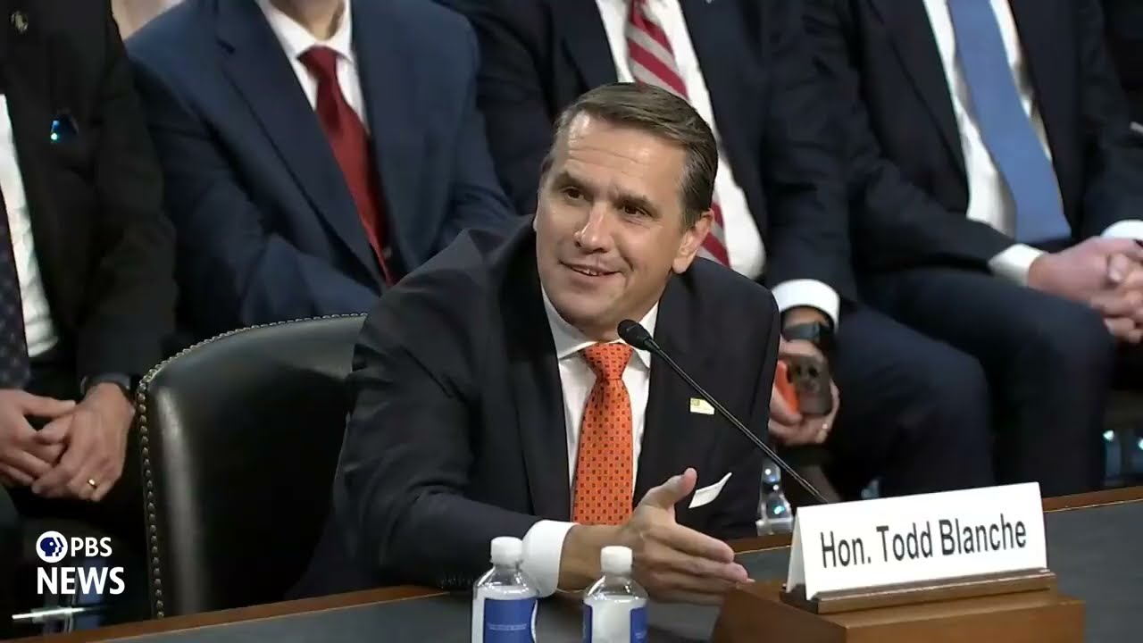 WATCH: Schiff grills Blanche on Trump tax settlement