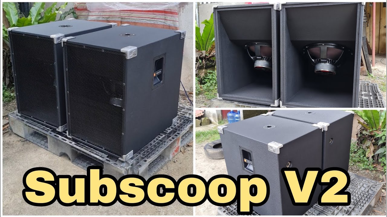 SUBSCOOP D15 V2 with JH 157 [ box size ] W20