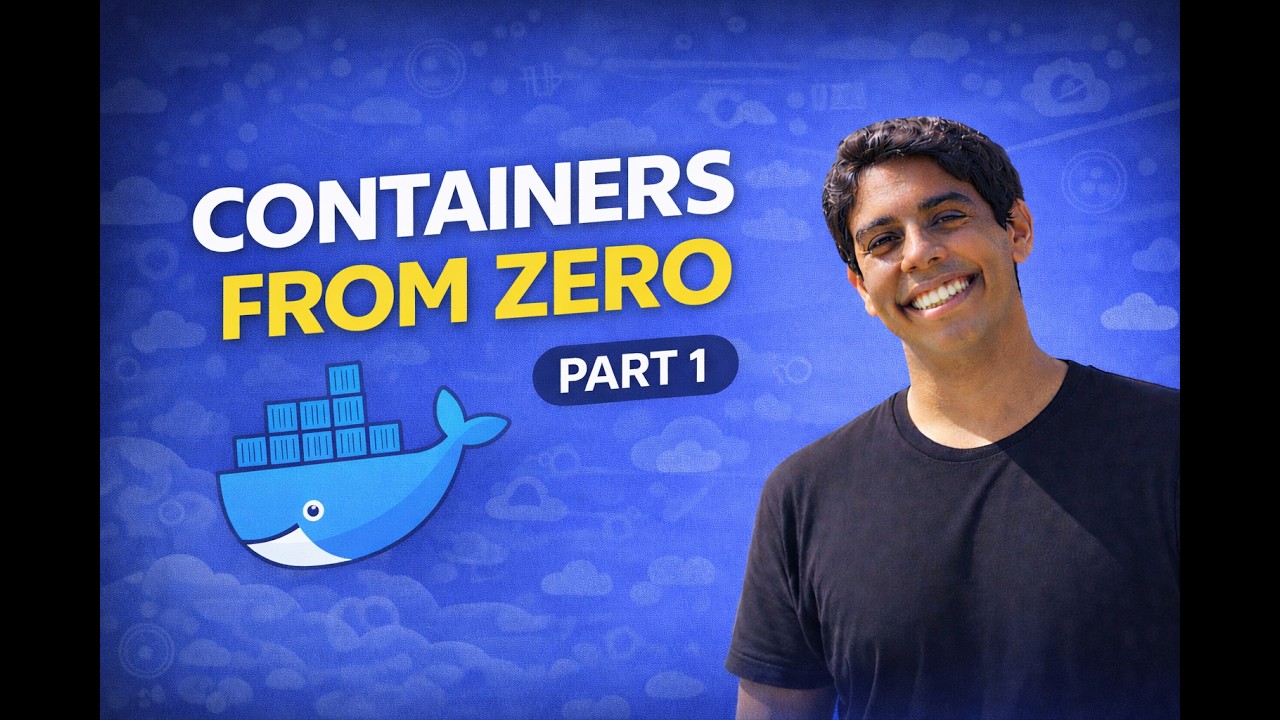 DevOps from Zero - episode 6: Containers from Zero Part 1 (in Arabic)
