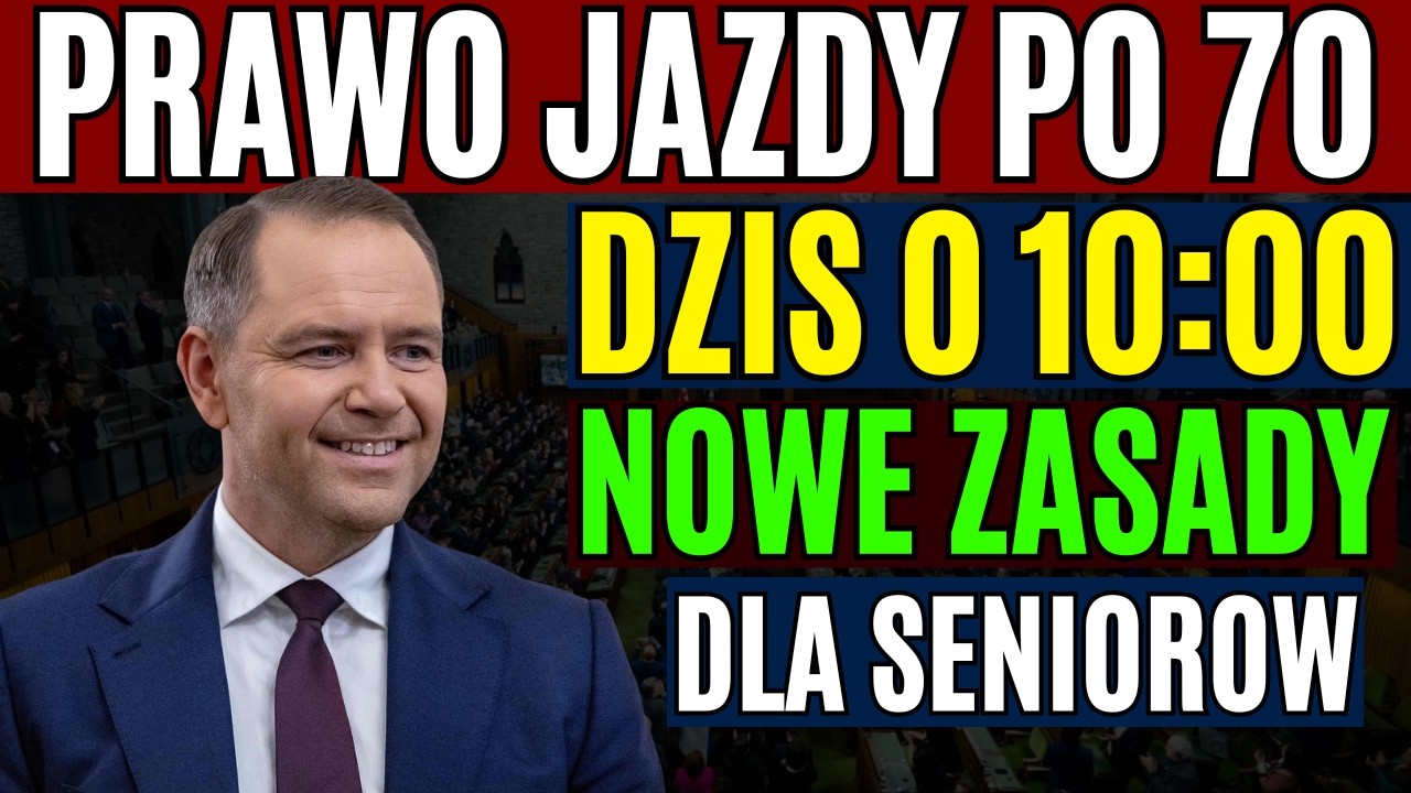 Prawo jazdy po 70 roku życia 2026 &ndash; Nowe Zasady dla Senior&oacute;w! Sprawdź