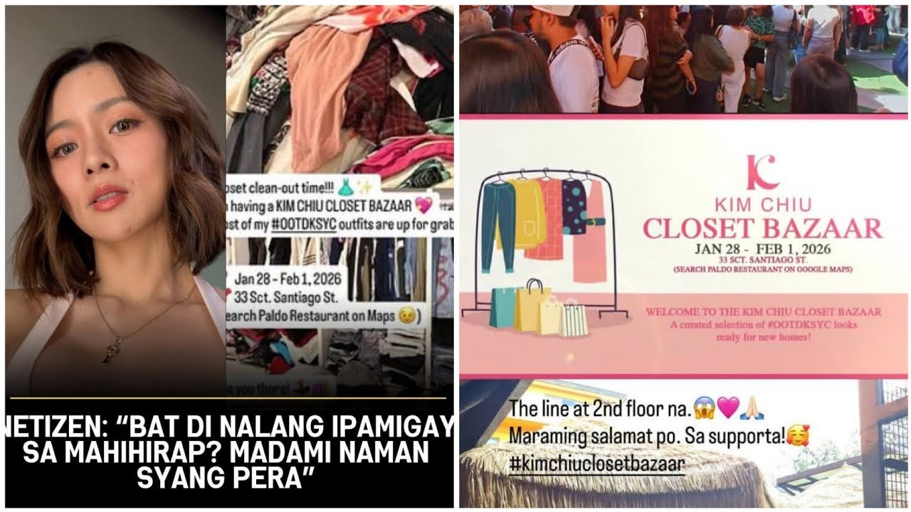 NETIZEN MAY KUDA KAY KIM‼️BAT DI NA LANG IPAMIGAY SA MAHIHIRAP MARAMI NAMAN SYANG PERA🔴