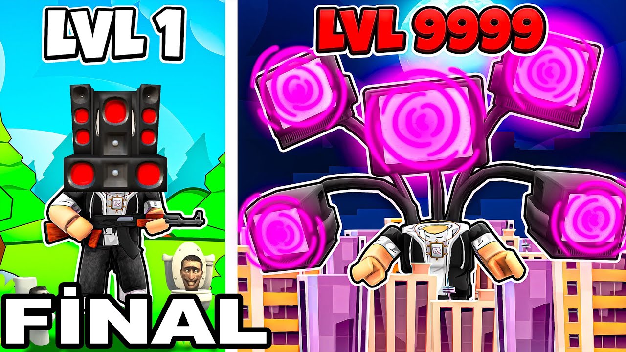 Skibi Tuvalet vs Kameraman Fabrikası ! Oyun Bitti - Roblox
