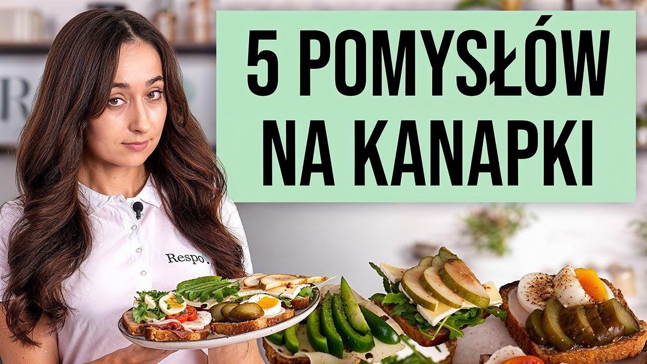 5 pomysłów na PROSTE i ZDROWE kanapki! 🥪