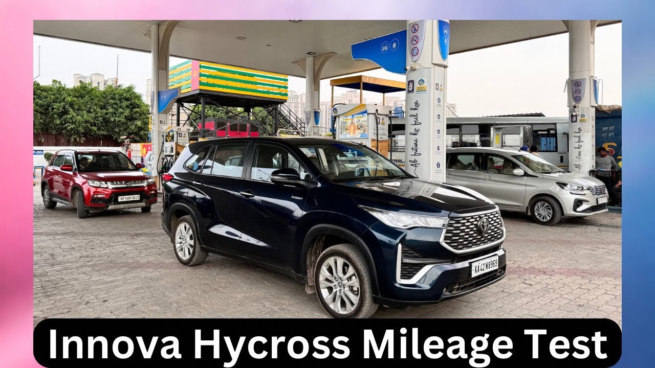 Toyota Innova Hycross Mileage Test | Innova Mileage | How much does it give? | Innova Tank to Tan...