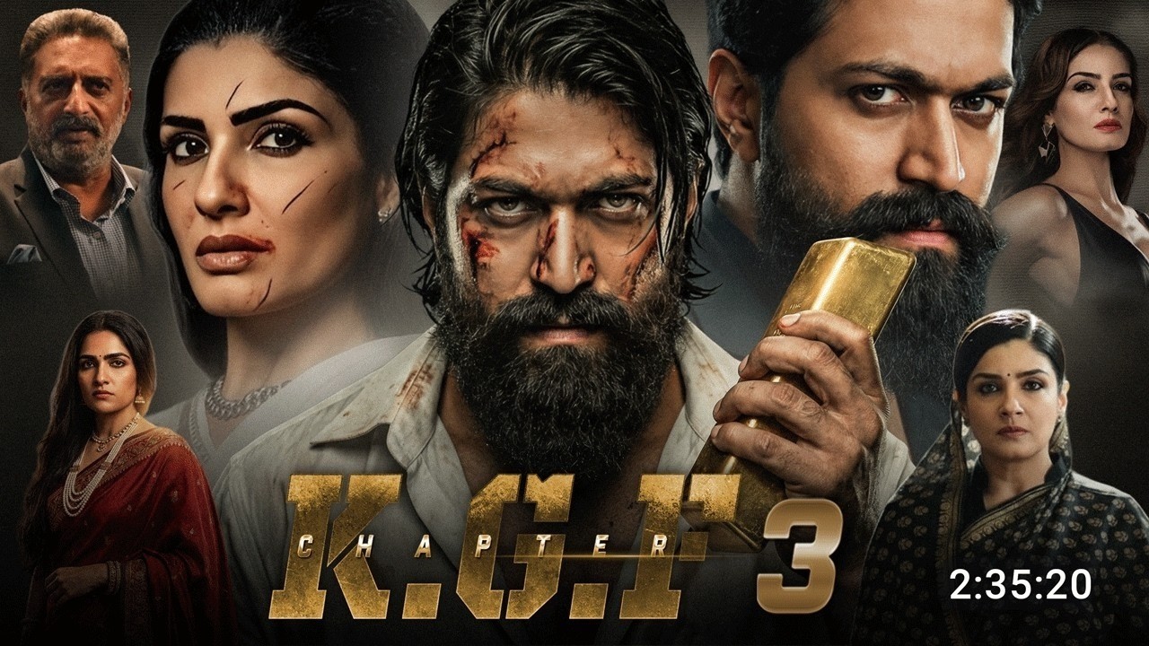 KGF Chapter 3 Full Movie 2026 | Rocking Star Yash | Prabhas | Prashanth Neel | Latest Hindi Movie