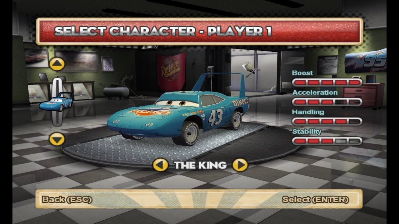 Cars Superdrive: King