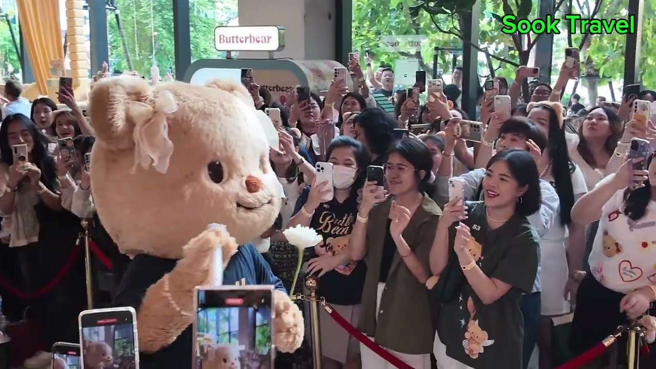 น้องหมีเนยสุดน่ารักที่ Emsphear วันที่่ 5 ตุลาคม 2567