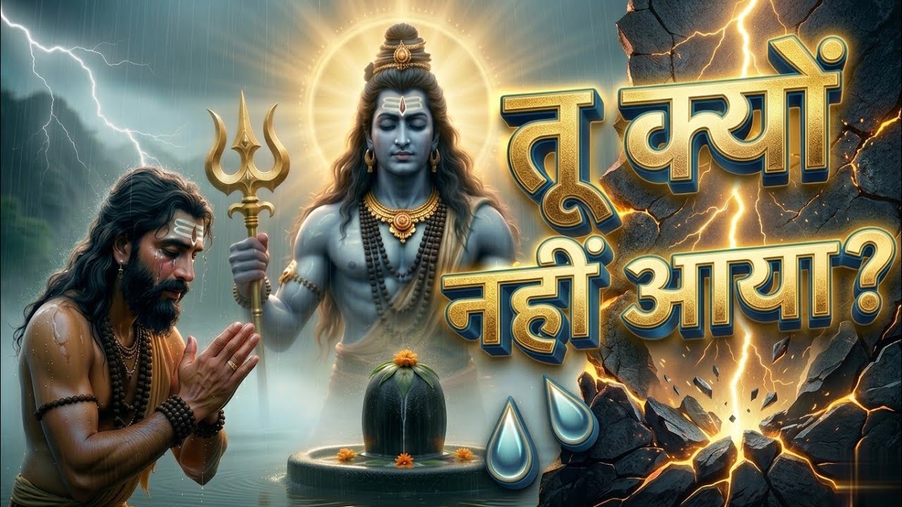 तू क्यों नहीं आया? 😭 | दर्द भरा शिव भजन | Mahadev Bhajan | Lord Shiva Song
