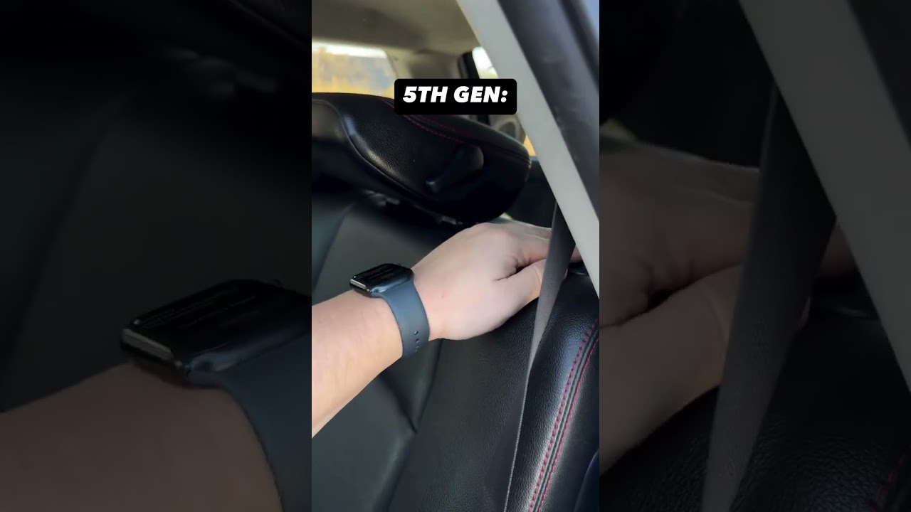 5th vs 6th Gen 4Runner Folding Seats