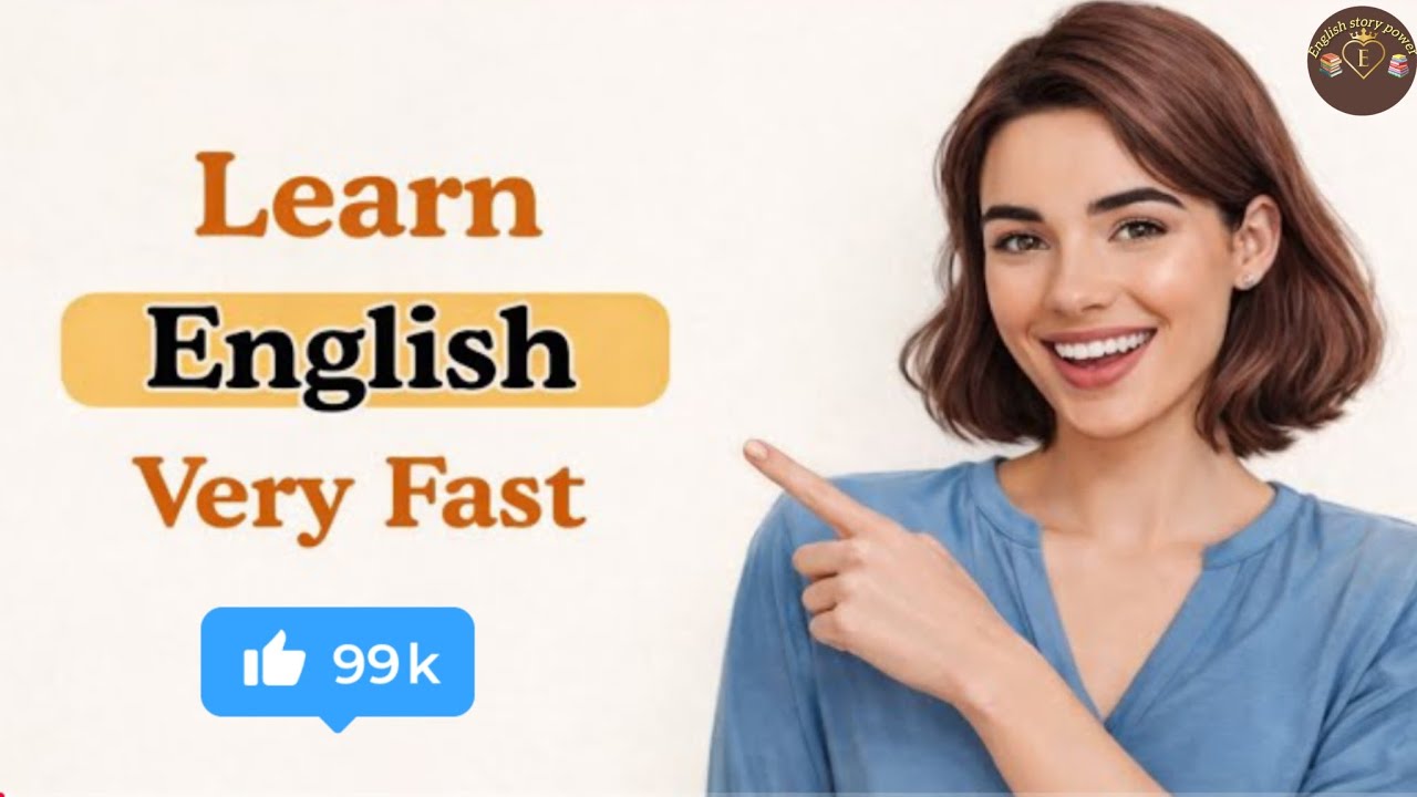 How to learn English very fast ⭐ English story power @EasyConversationPodcast #youtube #video 