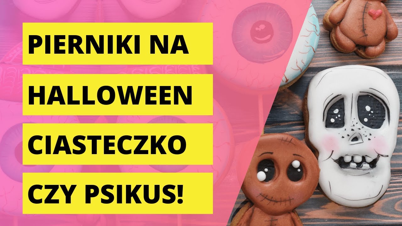 Pierniki na Halloween: Ciasteczko albo psikus!