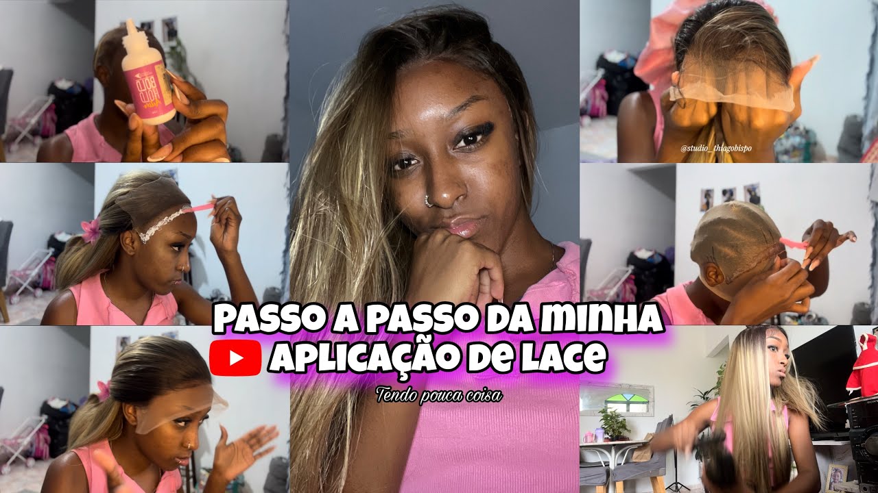 MINHA APLICAÇÃO DE LACE ( passo a passo )