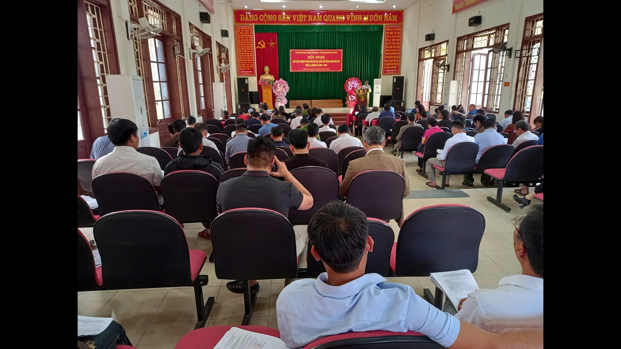 Xã Mai Sơn gặp mặt 50 ứng cử viên đại biểu HĐND xã khóa II,nhiệm kỳ 2026 – 2031.