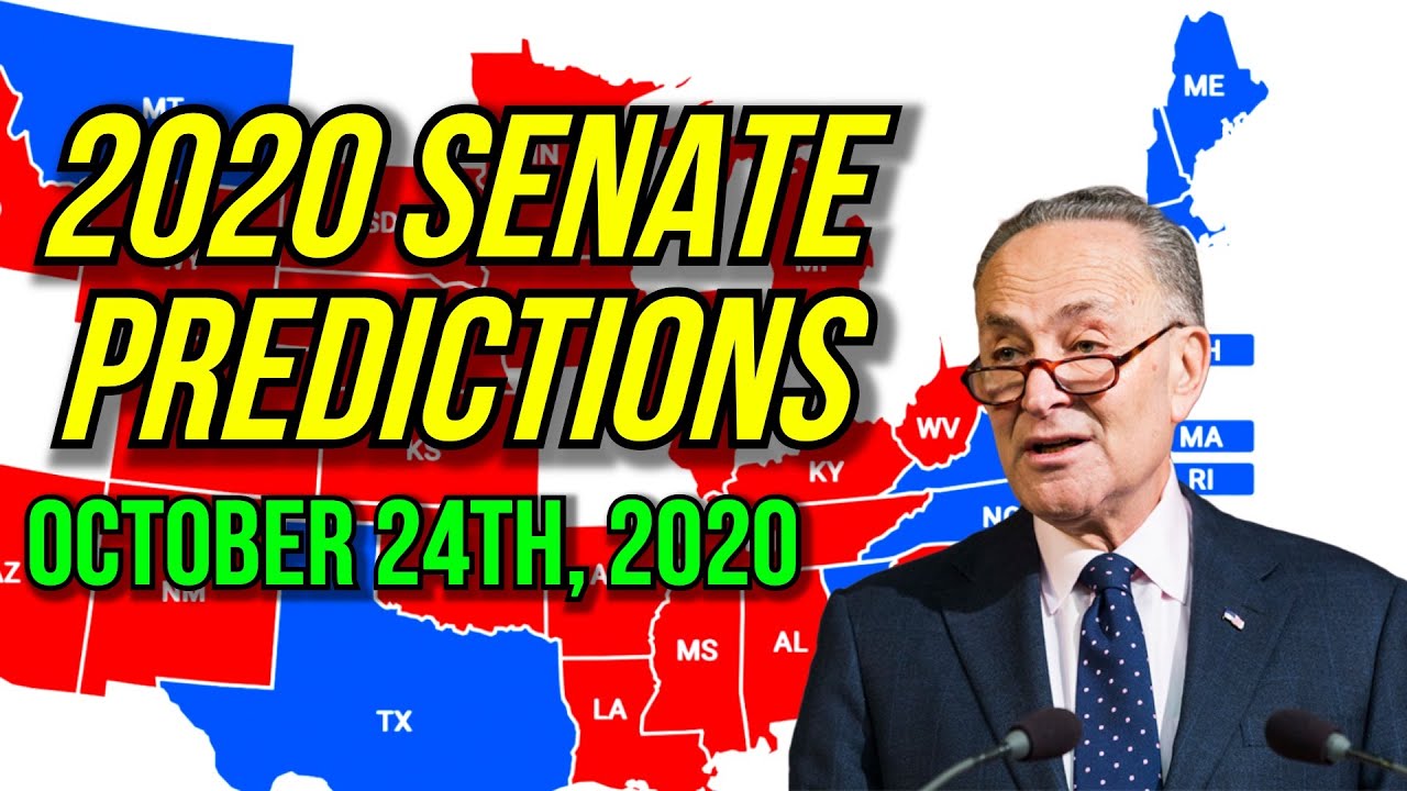 2020 Senate Election Predictions - October 24th, 2020