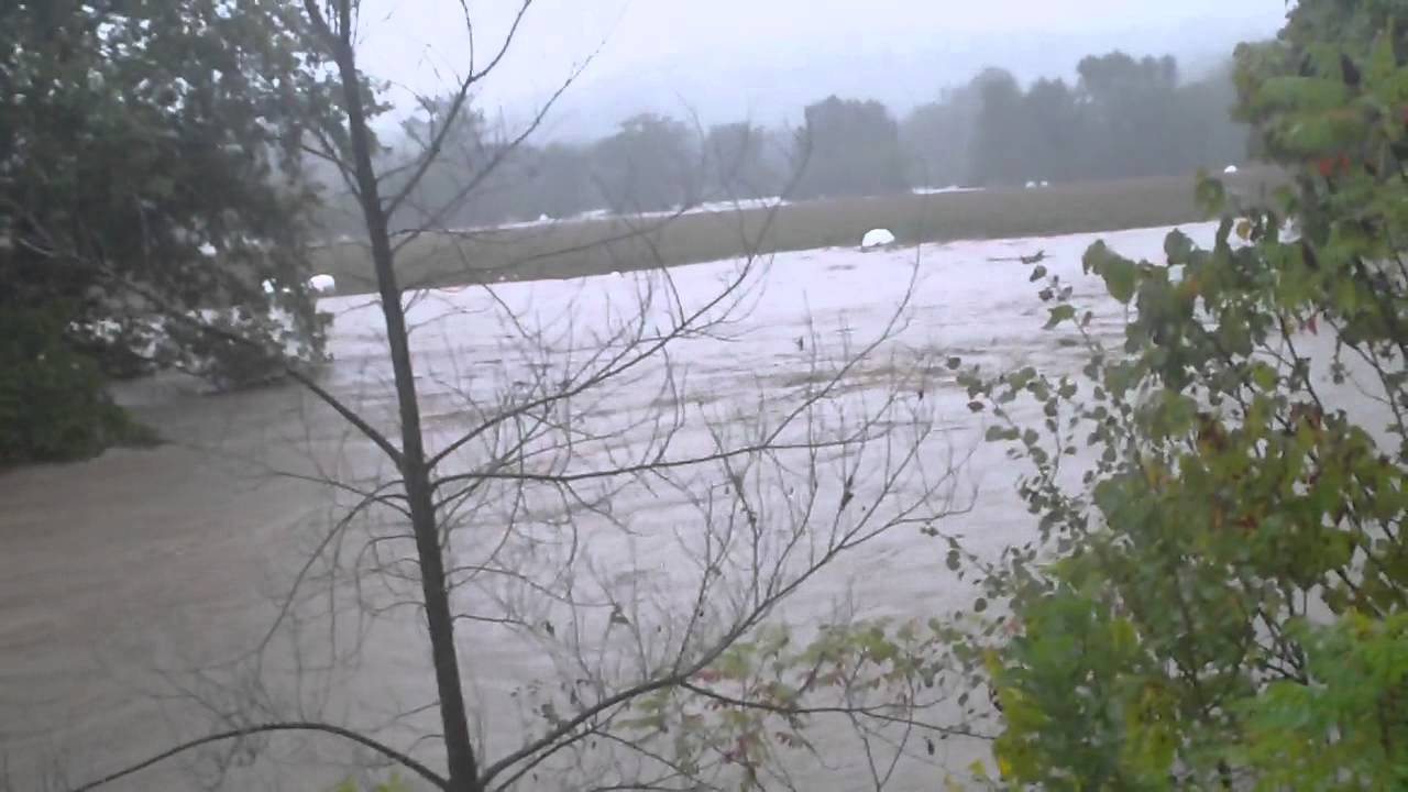 Irene Flooding in Moretown Vermont