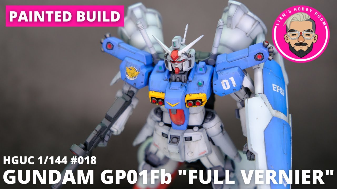 HGUC Gundam GP01Fb | Oldie but a Goodie | Painted Gunpla Builds