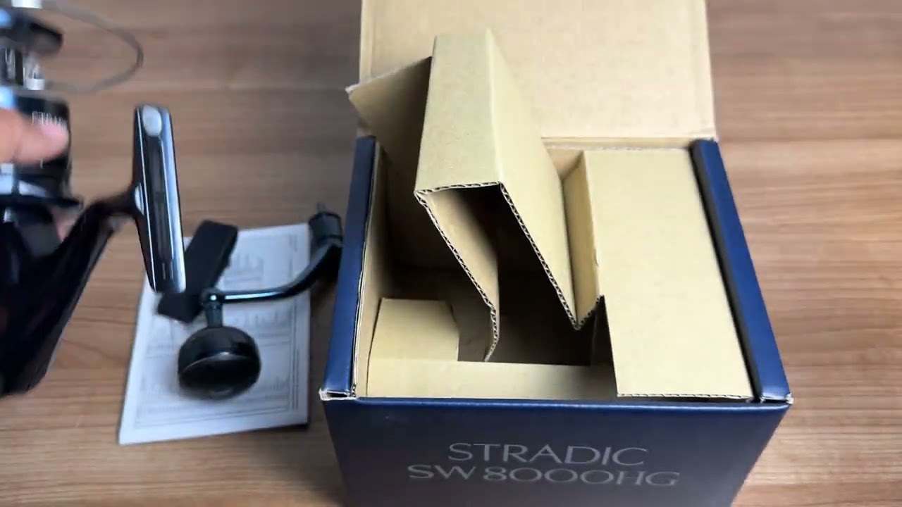 Unboxing Reel Shimano STRADIC 2024 SW 8000HG