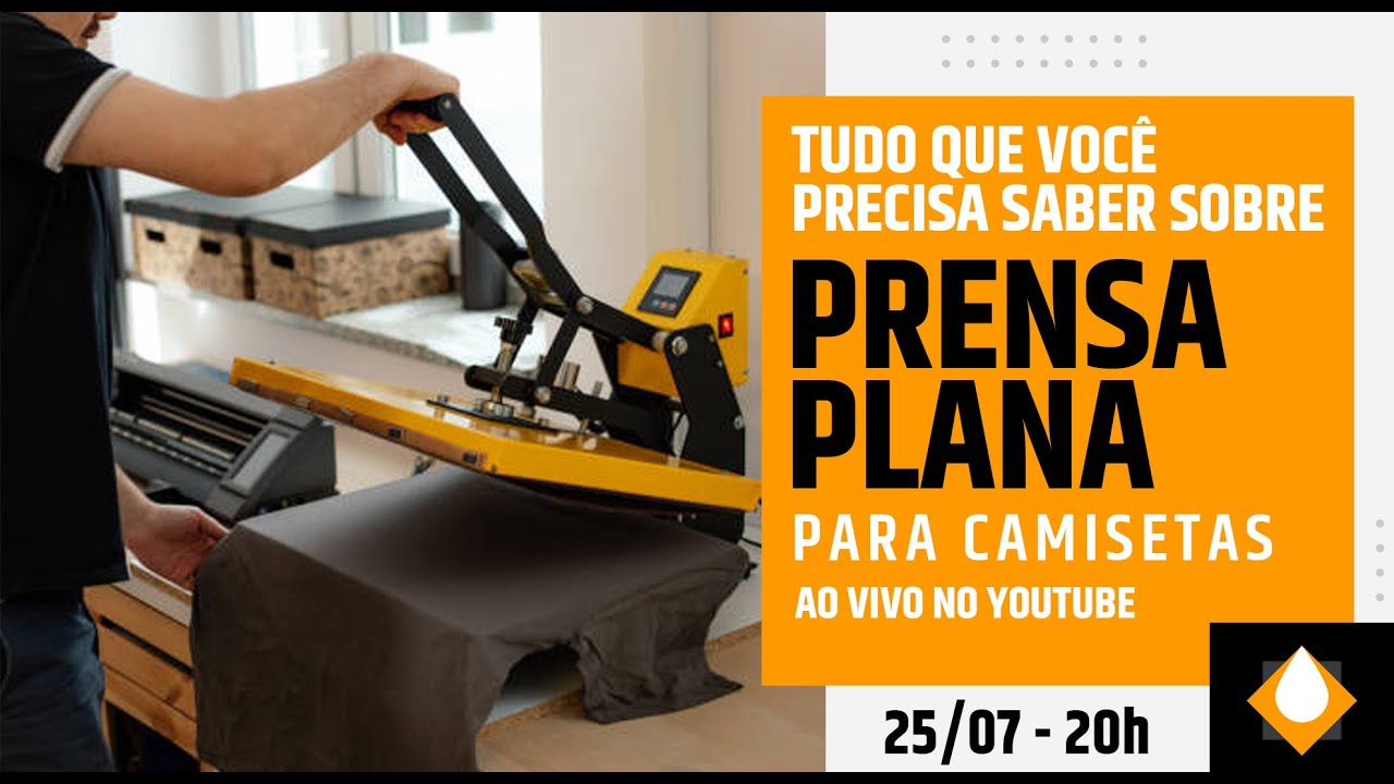 O GUIA DEFINITIVO DA PRENSA PLANA PARA CAMISETAS: TUDO QUE VOCÊ PRECISA SABER!