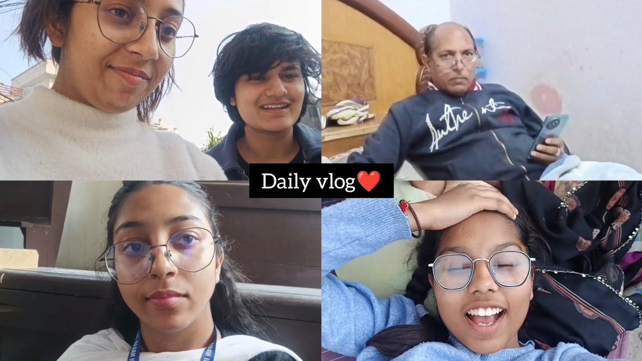 Tabiyat kharab ho gayi🥲 | Aaj college bhi gyi❤️ | Ridhima | Vlog 